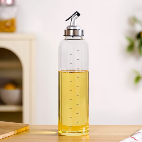 Olive Oil Vinegar Dispenser Bottle With Detachable Nozzle 1000ml