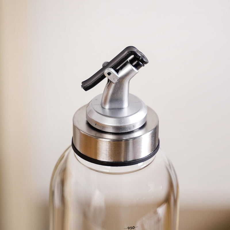 Olive Oil Vinegar Dispenser Bottle With Detachable Nozzle 1000ml