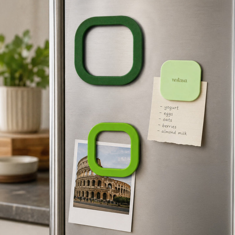 Ombre Green Magnetic Trivet Set Of 3