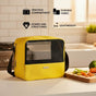 On The Go Mesh Lunch Bag Yellow