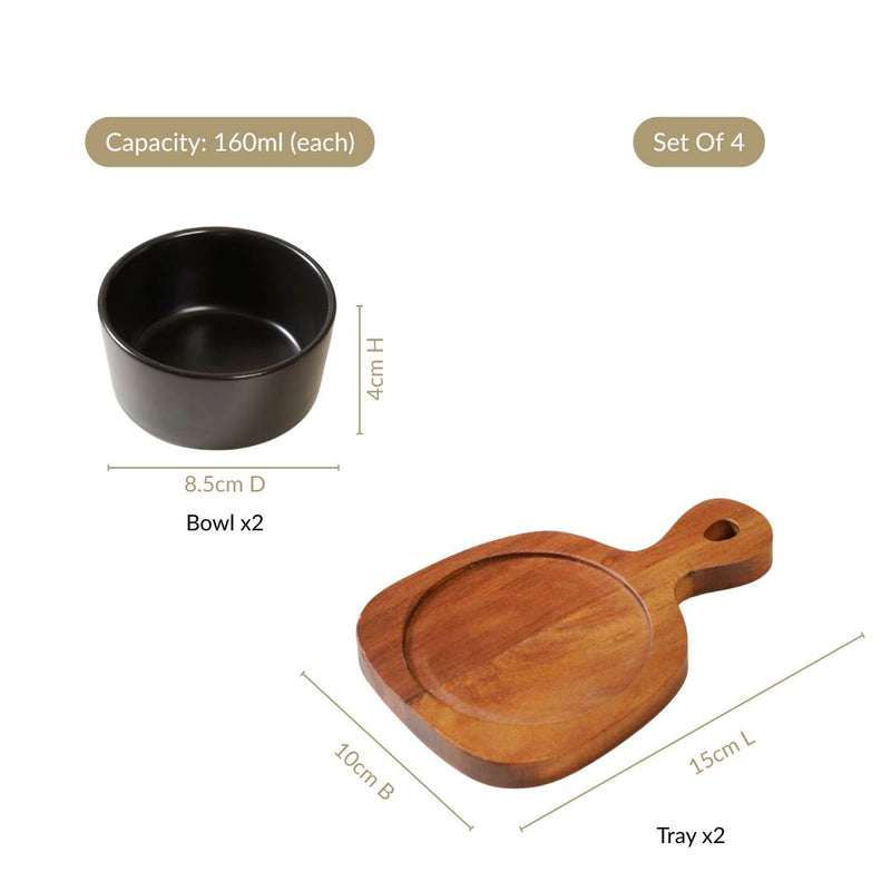 Single Serve Snack Platter Pair
