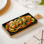 Appetizer Platter Set Of 2 Matte Black