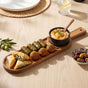 Serving Set With Matte Black Bowl And Spoon Set Of 3