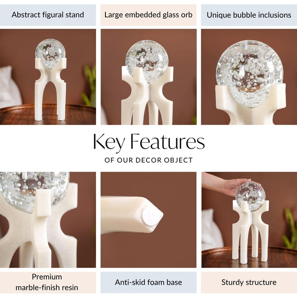 Crystal Orb Centrepiece Large
