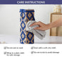 Champagne Bottle Holder Basket Blue