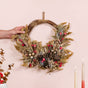Organic Rustic Red Wreath