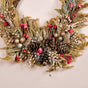 Organic Rustic Red Wreath