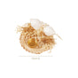 Organic Tea Light Holder White Set Of 4