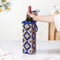 Champagne Bottle Holder Basket Blue