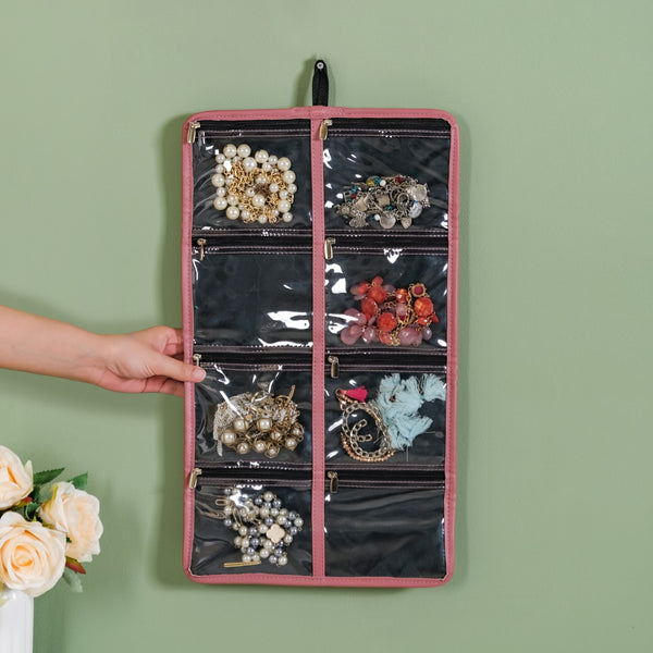 Foldable Jewellery Roll Organizer