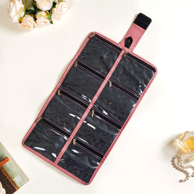 Foldable Jewellery Roll Organizer