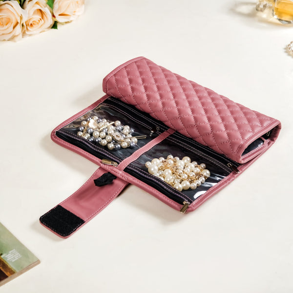 Foldable Jewellery Roll Organizer