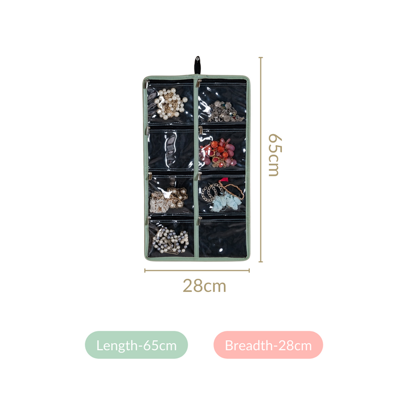 Portable Jewellery Organizer Roll