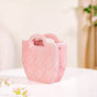 Ceramic Bag Shaped Organizer Pink