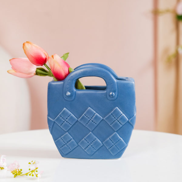 Basket Design Organizer For Study Table Teal