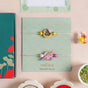 Origami Rakhi For Brother Set Of 4 With Gift Box And Card