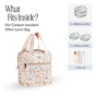Charming Meadow Insulated Lunch Bag