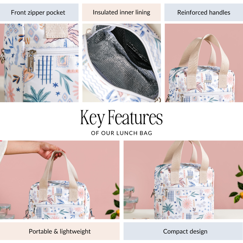 Compact Insulated Office Lunch Bag