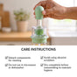 Two In One Oil Brush And Spray Bottle 180ml Green