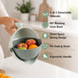 2 In 1 Kitchen Colander And Bowl 2000ml