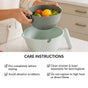 2 In 1 Kitchen Colander And Bowl 2000ml