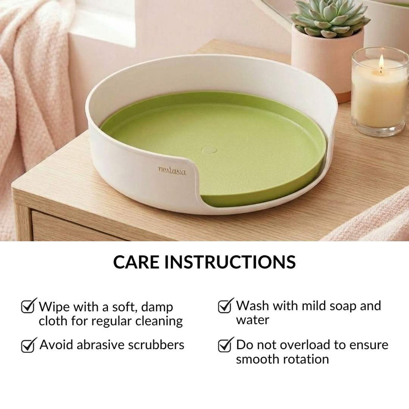 Multipurpose Rotating Organizer Tray