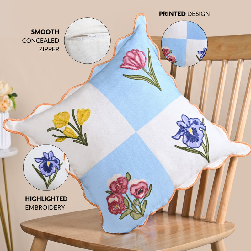 Bloom Era Springfield Cotton Cushion Cover 43x43cm
