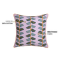 Bloom Era Ivy Cotton Cushion Cover 43x43cm