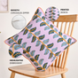 Bloom Era Ivy Cotton Cushion Cover 43x43cm