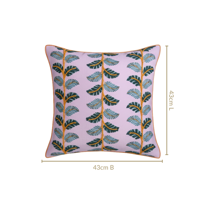 Bloom Era Ivy Cotton Cushion Cover 43x43cm