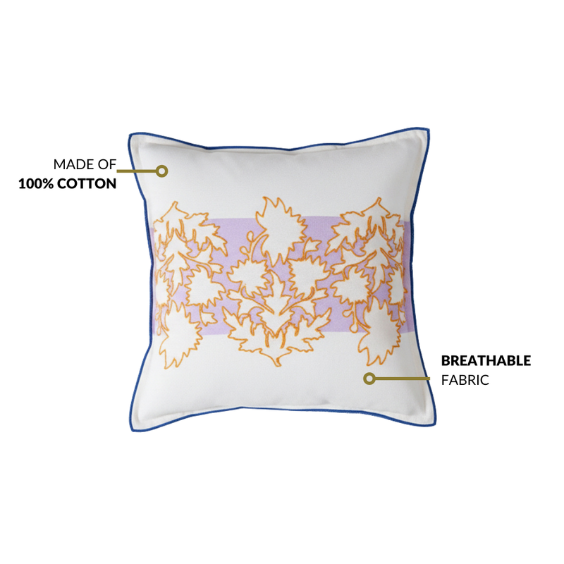 Bloom Era Meadow Cotton Cushion Cover 43x43cm