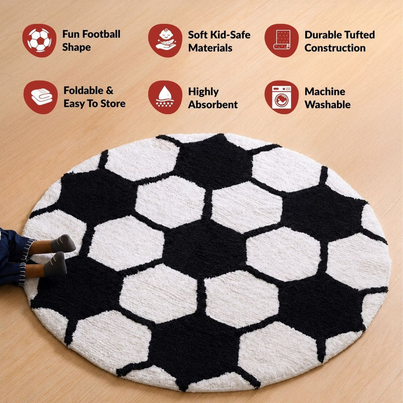 Football Rug 80cm