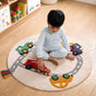 Street Cars Soft Cotton Kids Rug 100cm