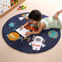 Little Astronaut Tufted Kids Space Rug 100cm
