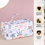 Floral Travel Organiser With Side Pockets