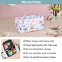 Floral Travel Organiser With Side Pockets