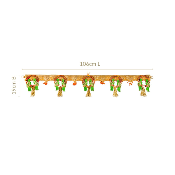 Parrot Wall Hanging Banderwal For Gate Decoration