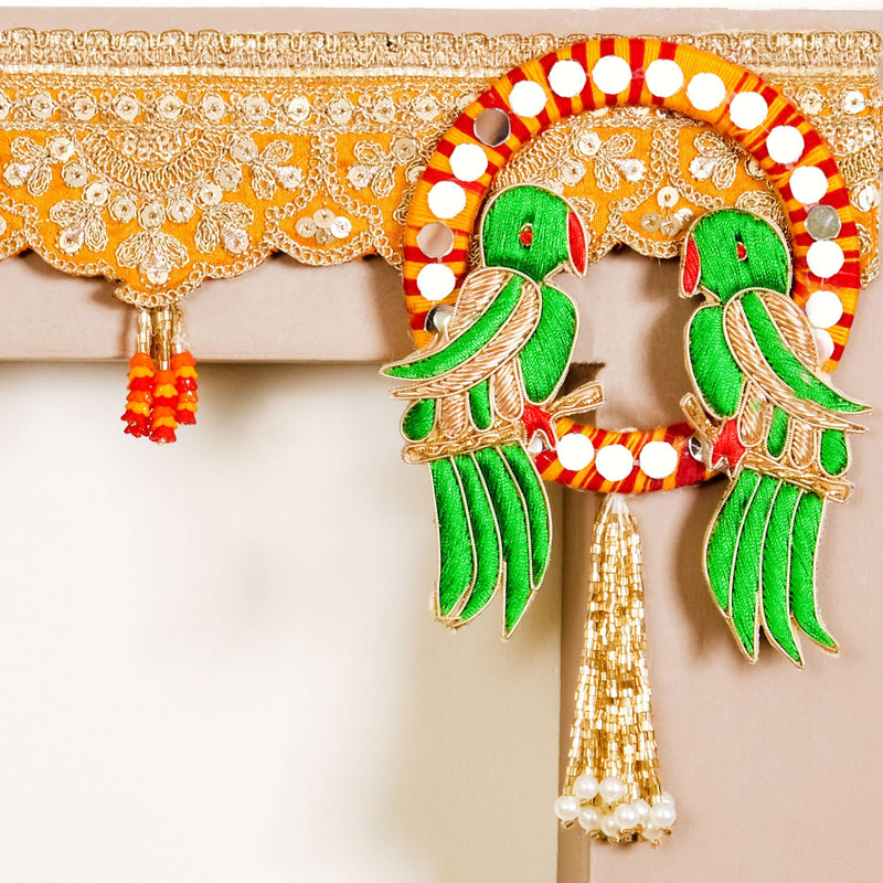 Parrot Wall Hanging Decor For Gate Decoration