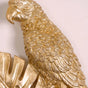 Parrot Wall Decor Gold