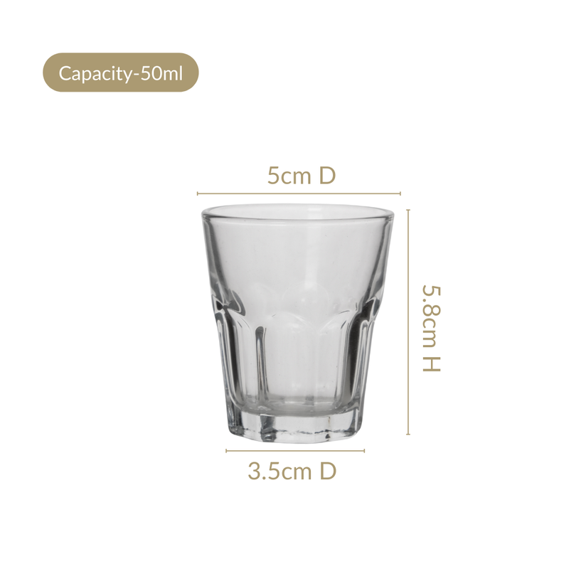 Party Shot Glass Set Of 12 50ml