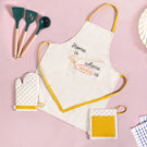 Pasta Lover Gift Hamper Box With Spatula Apron Trivet And Mitten