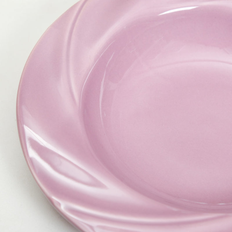 Mauve Pasta Dishes Set Of 2 8 Inch