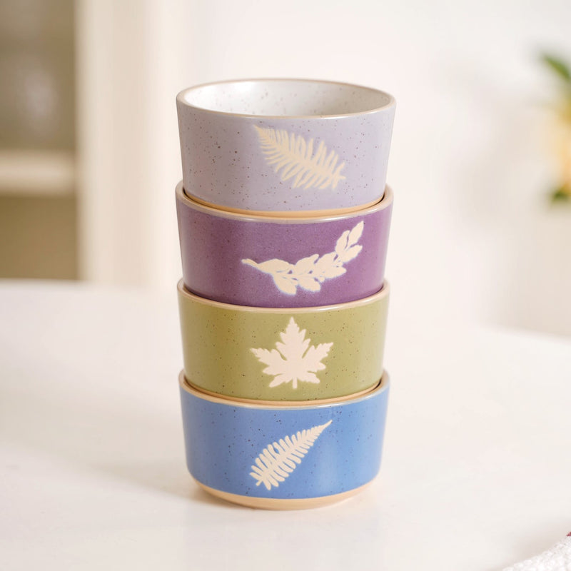 Pastel Hues Snack  Bowl Set Of 4 180ml