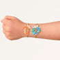 Vivid Paisley Duo Rakhi Gift Set