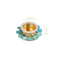 Pastel Bloom Festive Tea Light Holder Set Of 6