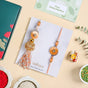 Peach Rakhi Lumba Gift Box