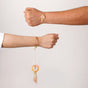 Peach Royale Rakhi Lumba Set