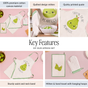 PearFect Apron Mitten And Hand Towel Set Of 3