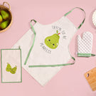 PearFect Apron Mitten Hand Towel Set Of 3