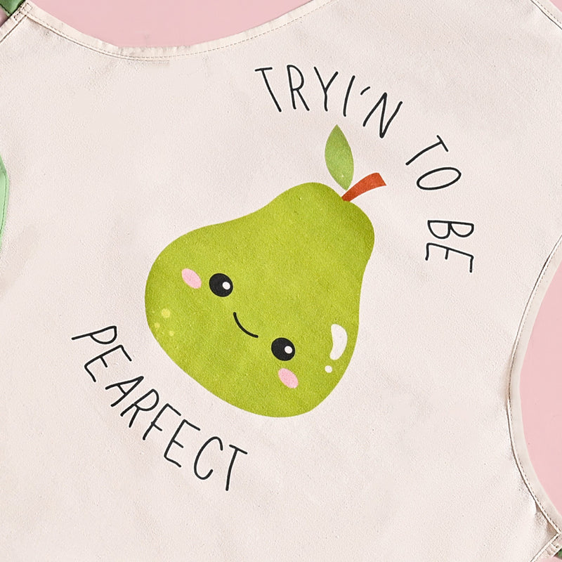 PearFect Apron Mitten And Hand Towel Set Of 3